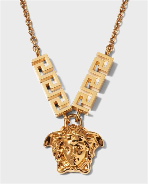 versace jade pendant|versace medusa pendant necklace.